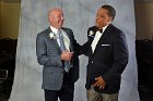 2017 Yowell Hall of Fame  Wheaton College Athletics 2017 Yowell Hall of Fame ceremony. Chris Sullivan, left, Will Hawkins '93 - Basketball. - Photo By: KEITH NORDSTROM : Wheaton College Athletics Yowell Hall of Fame ceremony.